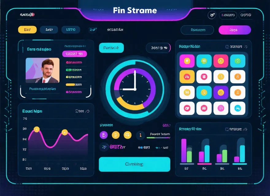 开奖直播与开奖公告界面示意图
