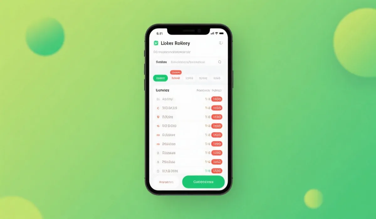移动端友好界面示意图